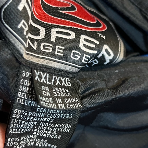 #3280. Roper Range Gear Insulated Reversible Black/Blue Vest. Men's Size XXL - Picture 6 of 16